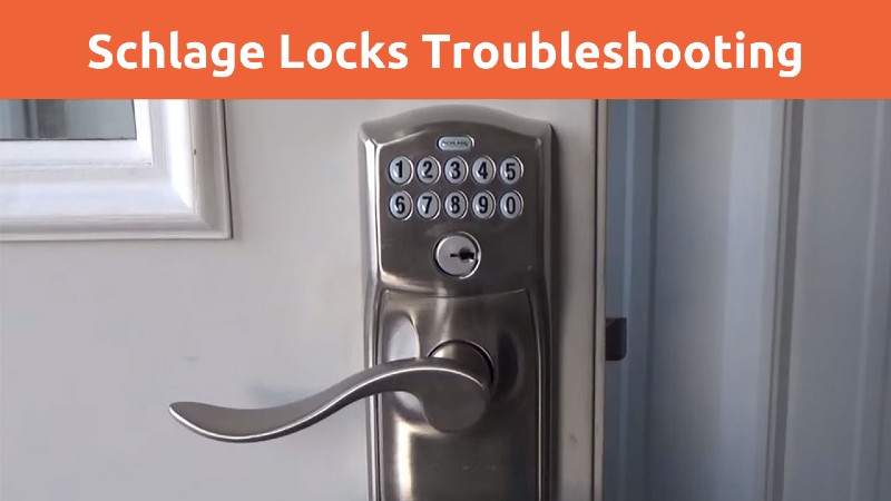 Open Schlage Lock Without Key